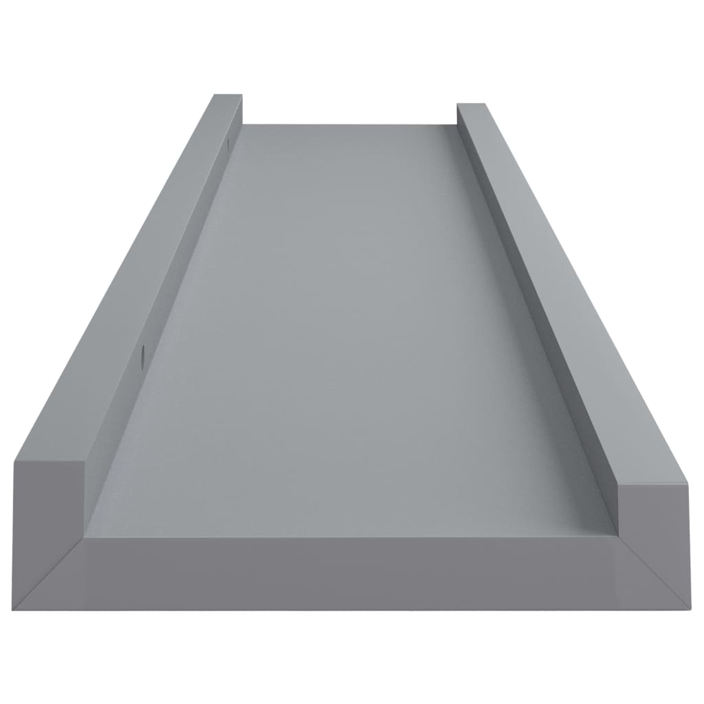 Picture Frame Ledge Shelves 2 Pcs Mdf