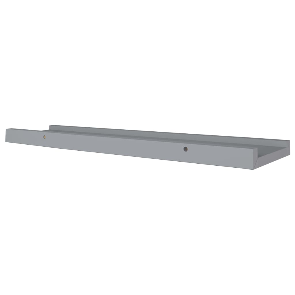 Picture Frame Ledge Shelves 2 Pcs Mdf