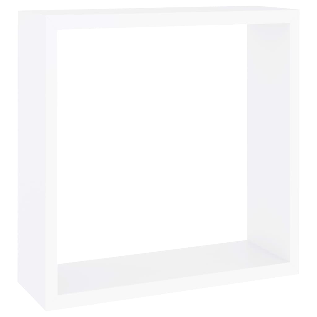 Wall Cube Shelves 3 Pcs Mdf