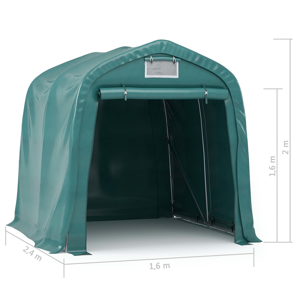 Garage Tent Pvc Green