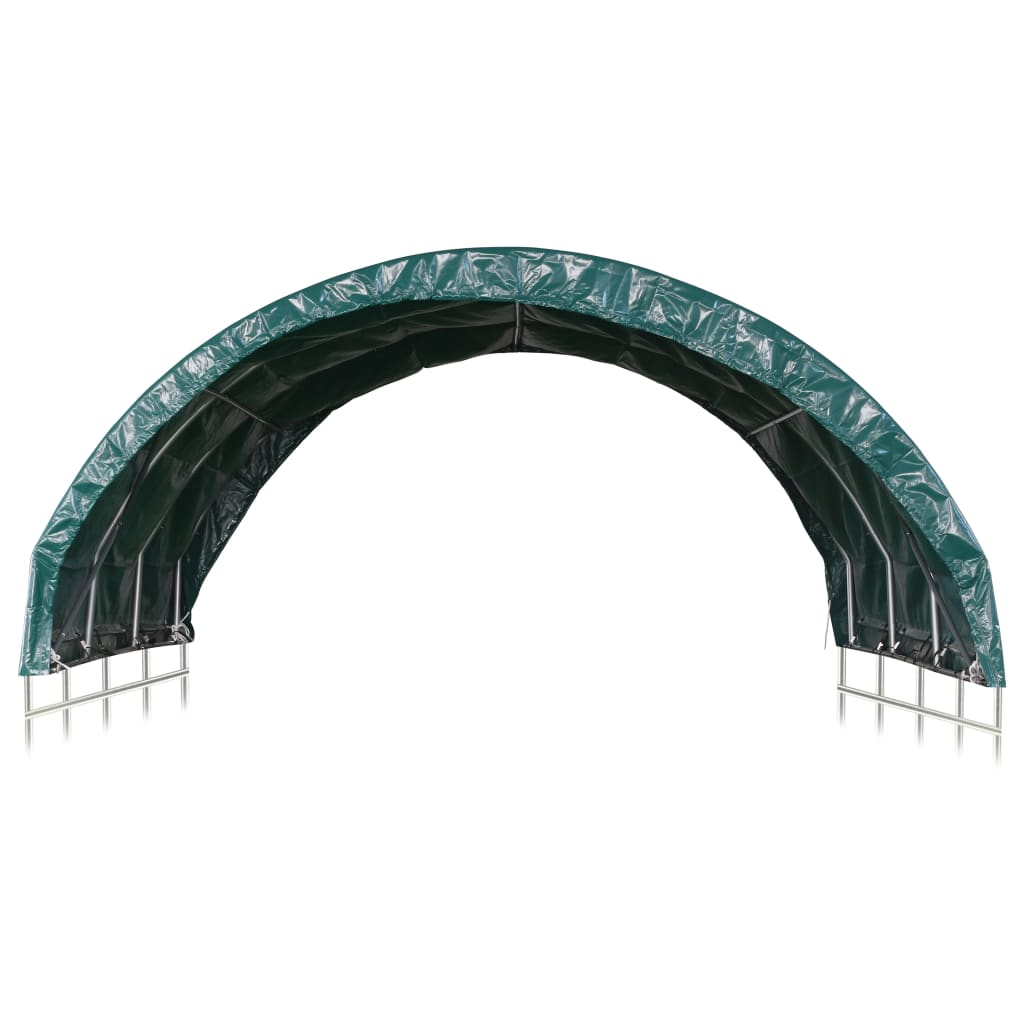 Livestock Tent Pvc 3.7X3.7 M Green