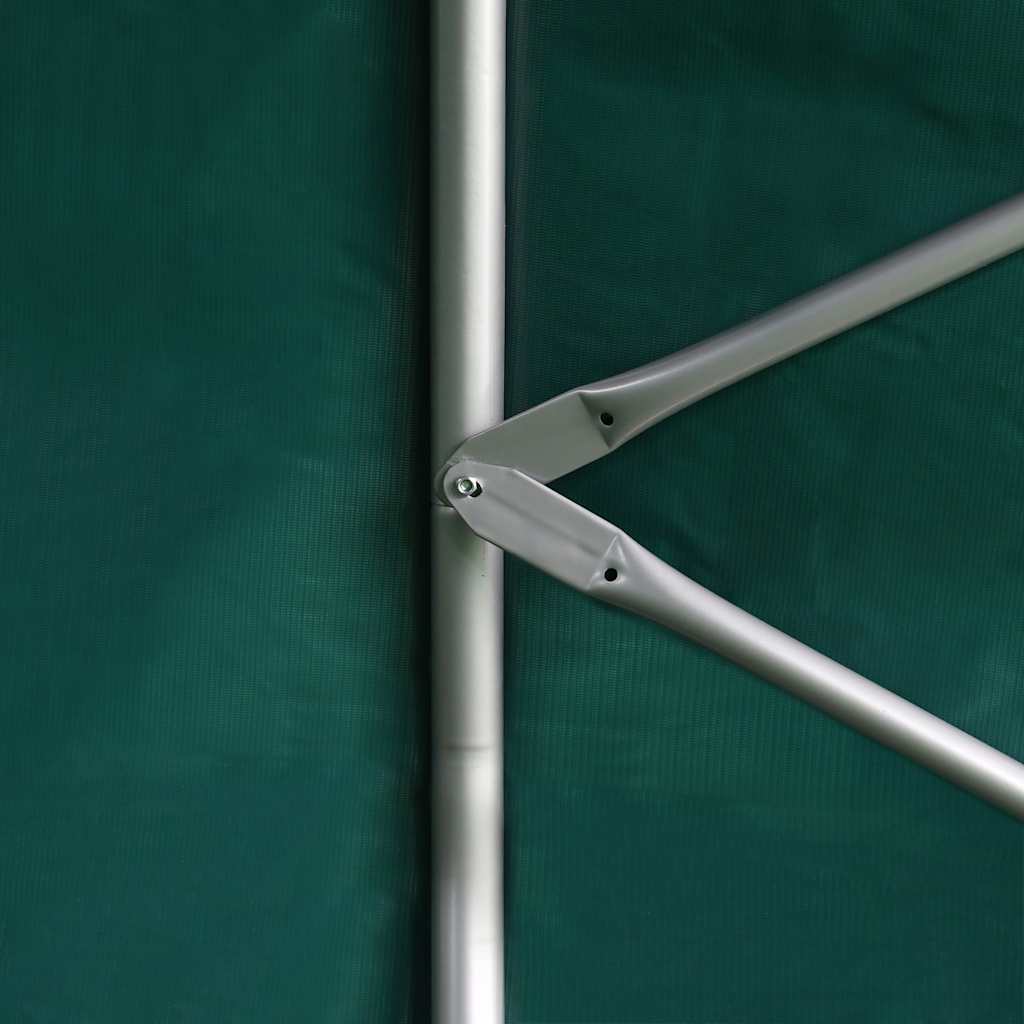 Gazebo Livestock Shelter Tent 3.7x3.7m Green PVC Animal Field Storage Canopy
