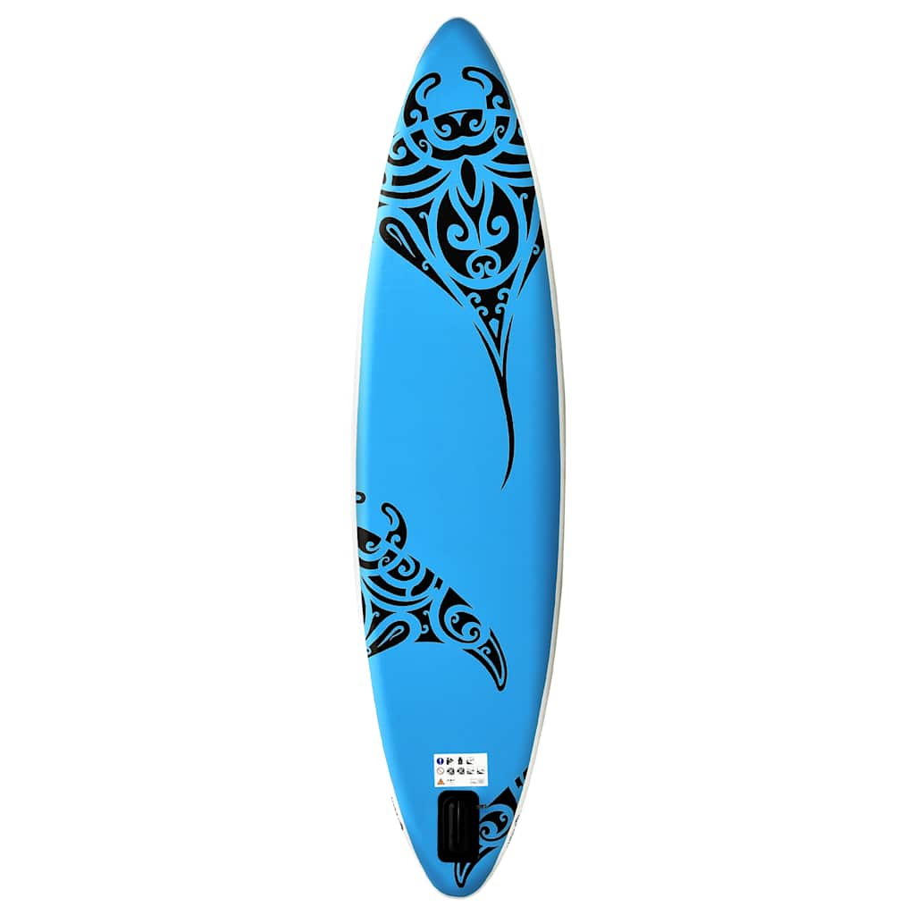 Paddleboards Inflatable Stand Up Paddleboard Set Green Blue Black PVC Eva 305 Cm