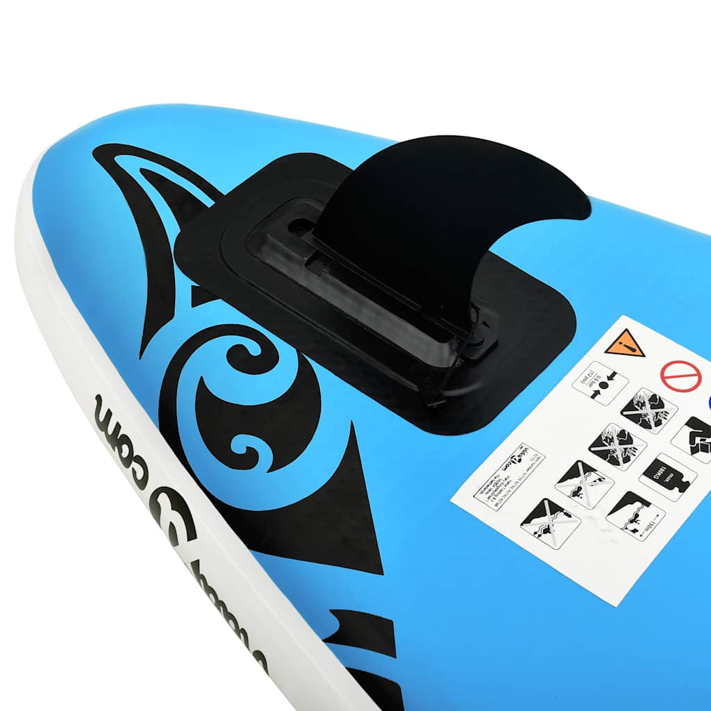 Paddleboards Inflatable Stand Up Paddleboard Set Green Blue Black PVC Eva 305 Cm