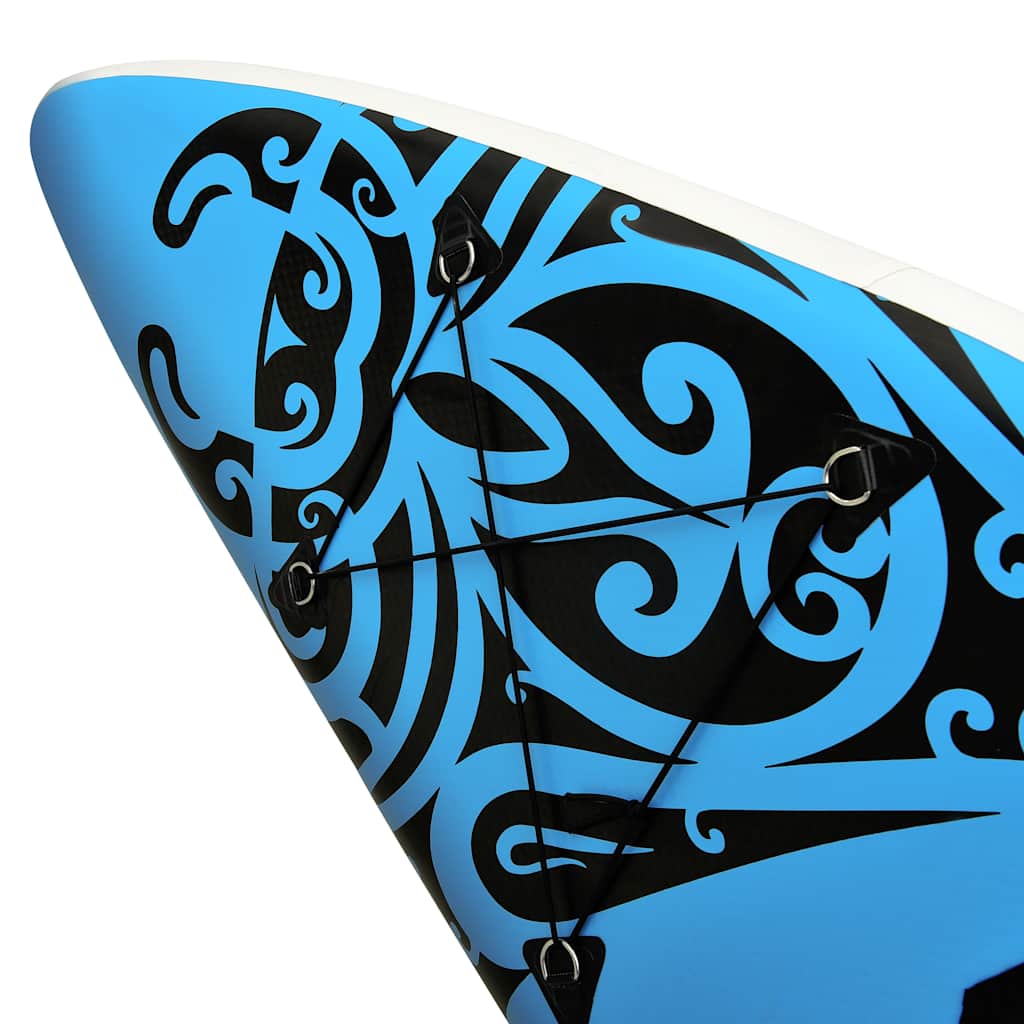 Paddleboards Inflatable Stand Up Paddleboard Set Green Blue Black PVC Eva 305 Cm