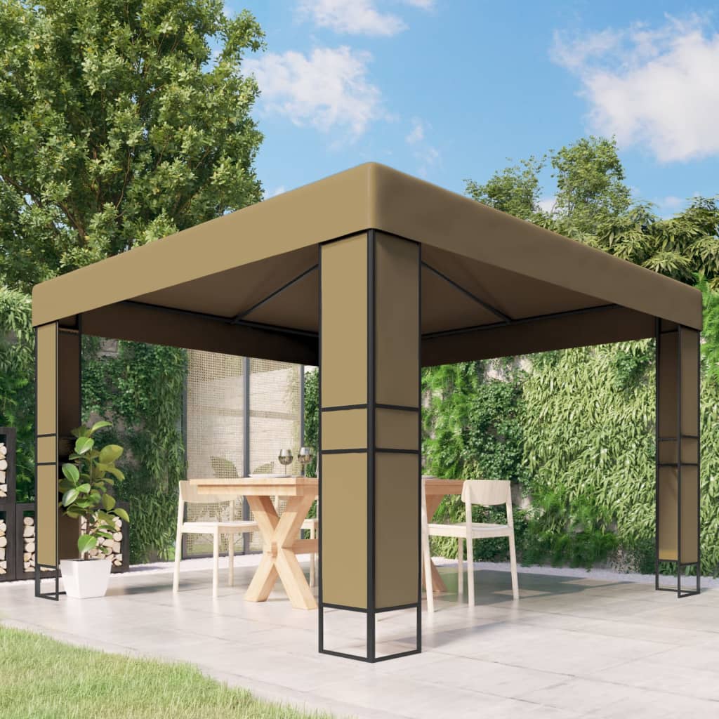 Gazebo With Double Roof