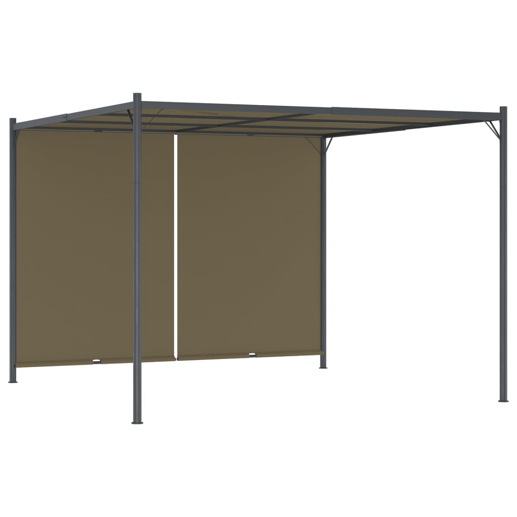 Garden Pergola With Retractable Roof 3X3 M