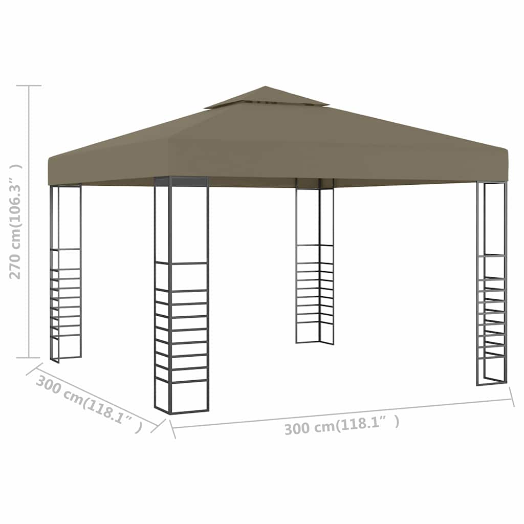 Garden Marquee 3X3 M 180 G/M²