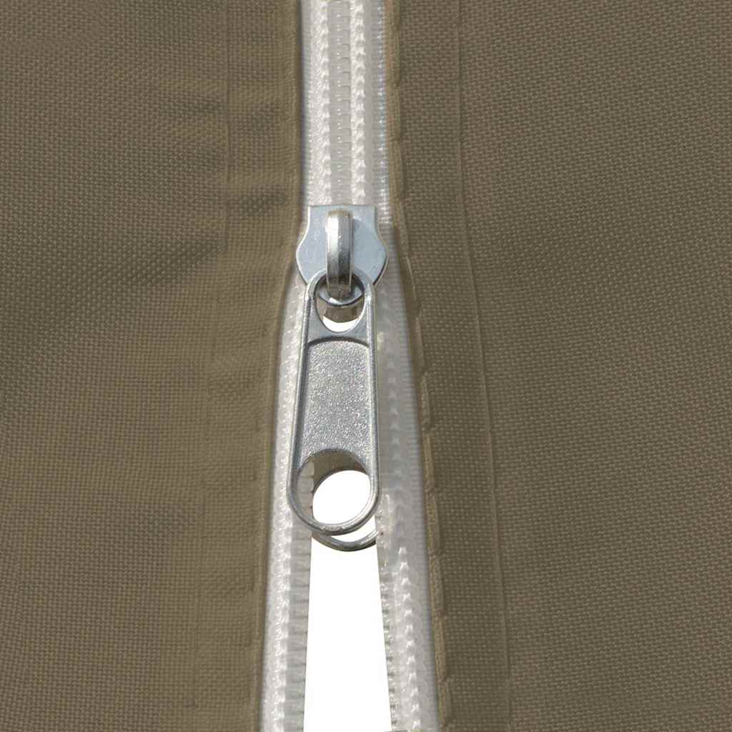 Gazebo 4x3m Garden Marquee Curtains Outdoor Party Tent Waterproof taupe 400 cm