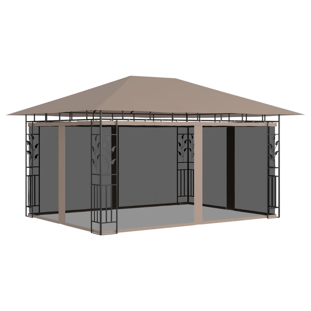 Gazebo With Mosquito Net 180 G/M²