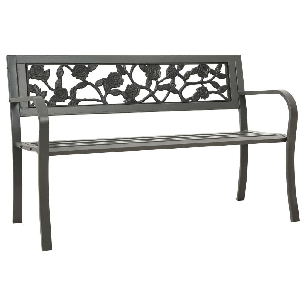 Garden Bench | | Powder-Coated Steel, Plastic | Standard | Durable