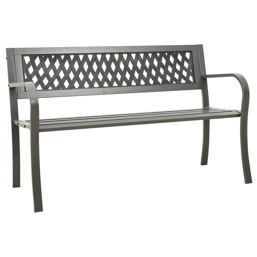 Garden Bench | | Powder-Coated Steel, Plastic | Standard | Durable