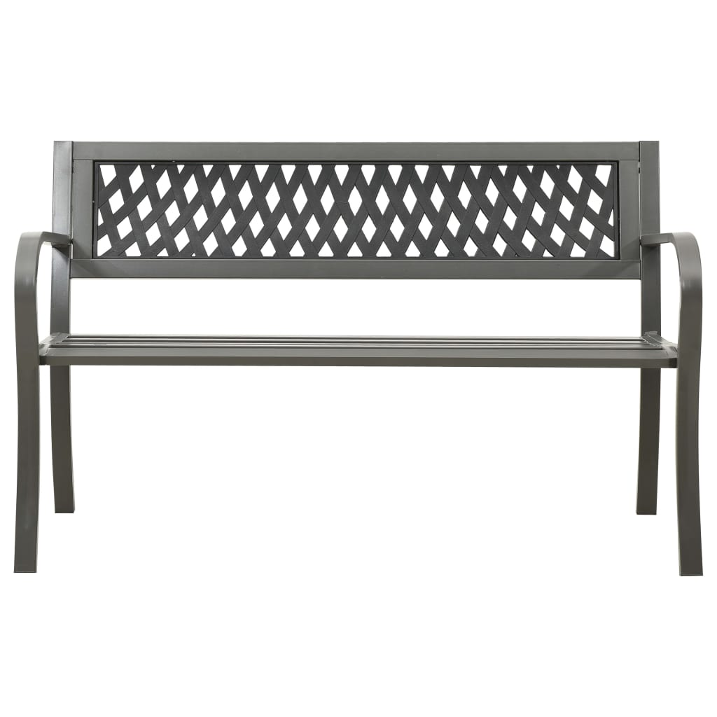 Garden Bench | | Powder-Coated Steel, Plastic | Standard | Durable