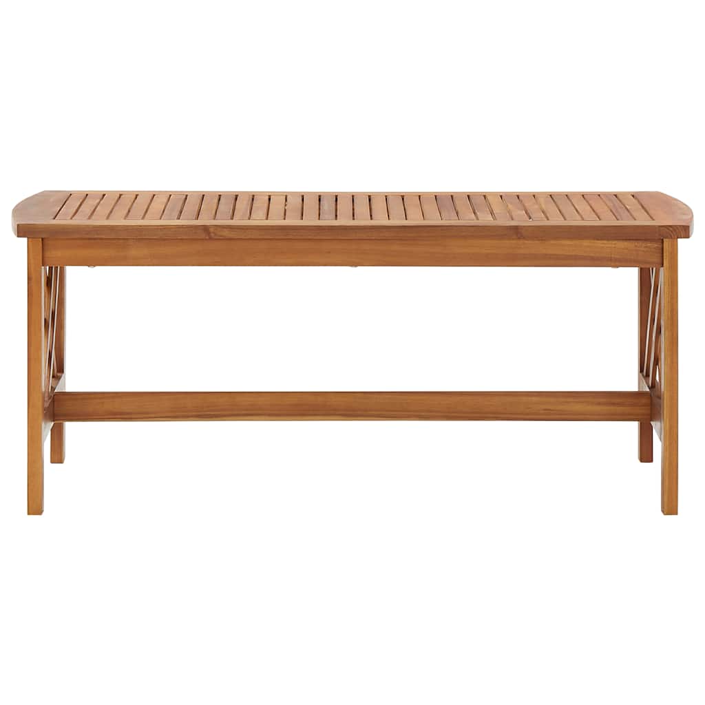 Coffee Table 102X50X43 Cm Solid Acacia Wood Solid acacia wood with an oil finish