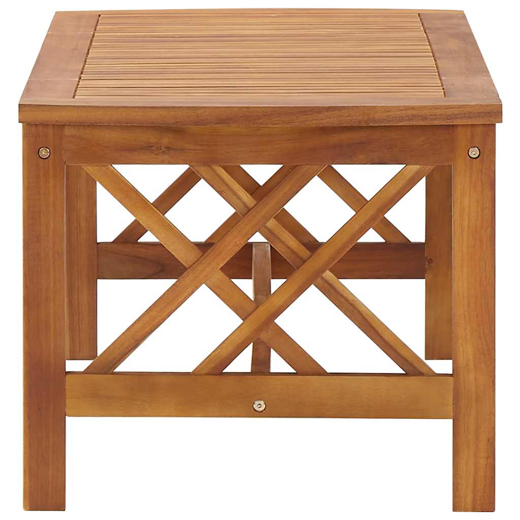 Coffee Table 102X50X43 Cm Solid Acacia Wood Solid acacia wood with an oil finish