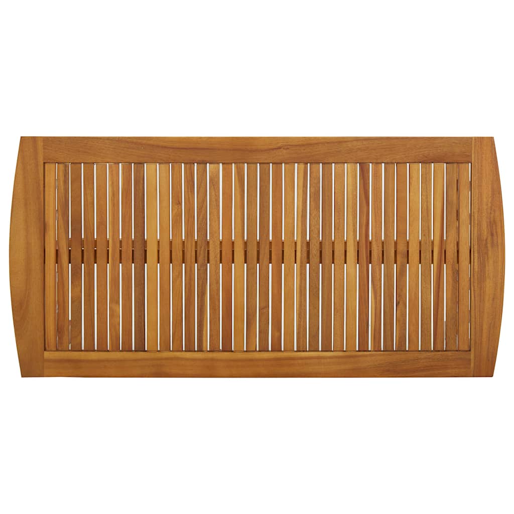 Coffee Table 102X50X43 Cm Solid Acacia Wood Solid acacia wood with an oil finish