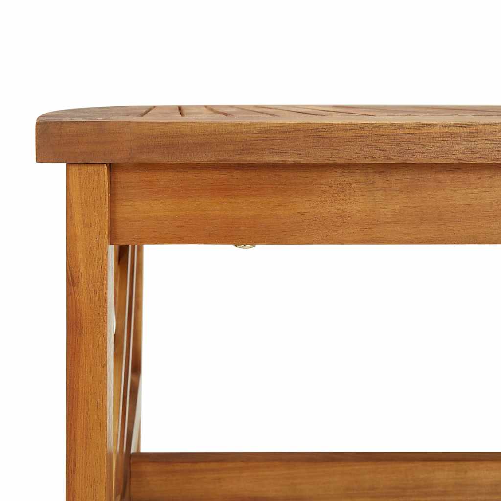 Coffee Table 102X50X43 Cm Solid Acacia Wood Solid acacia wood with an oil finish