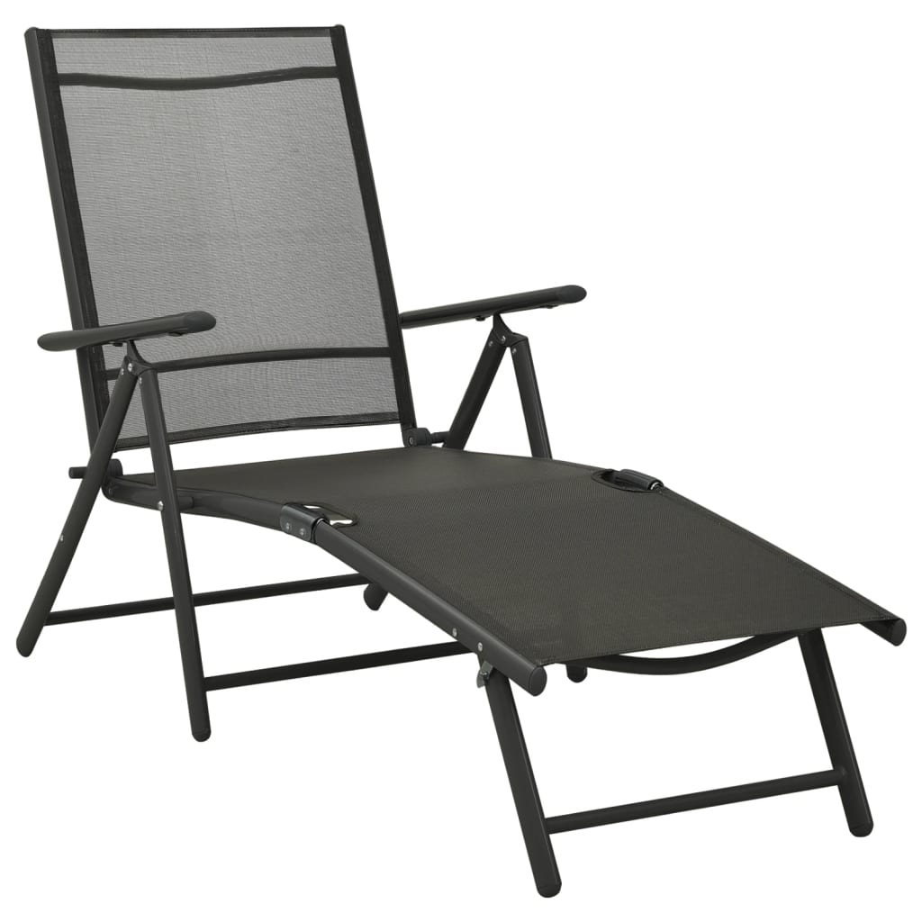 3 Piece Garden Lounge Set Textilene And Aluminium
