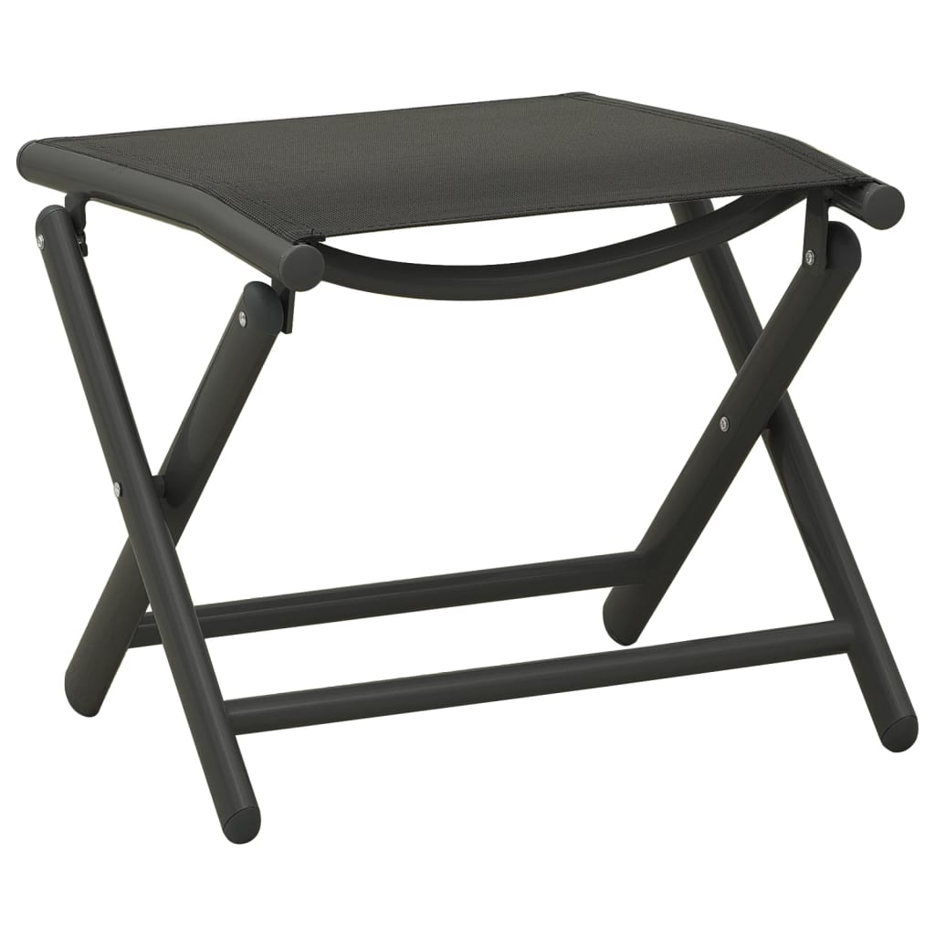 3 Piece Garden Lounge Set Textilene And Aluminium