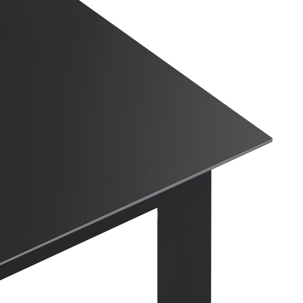 Garden Table Aluminium And Glass