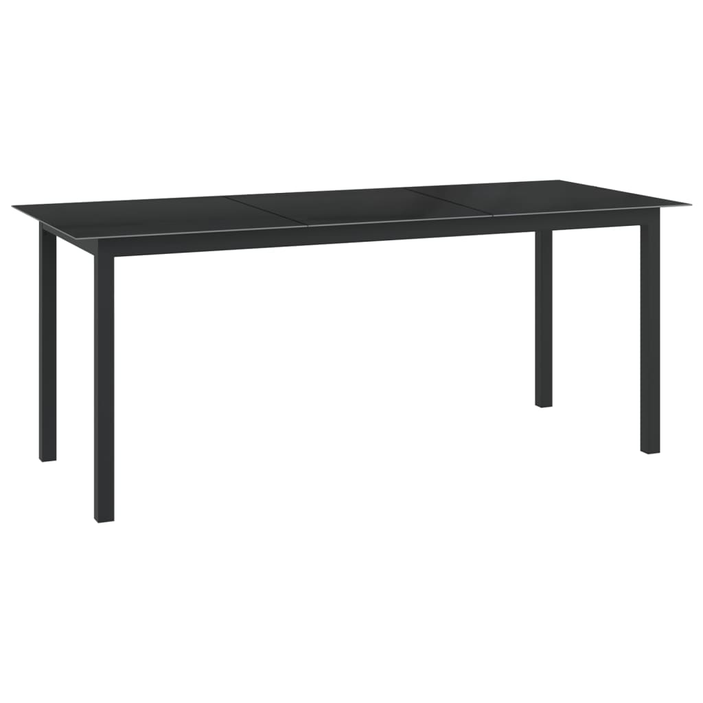 Garden Table Aluminium And Glass