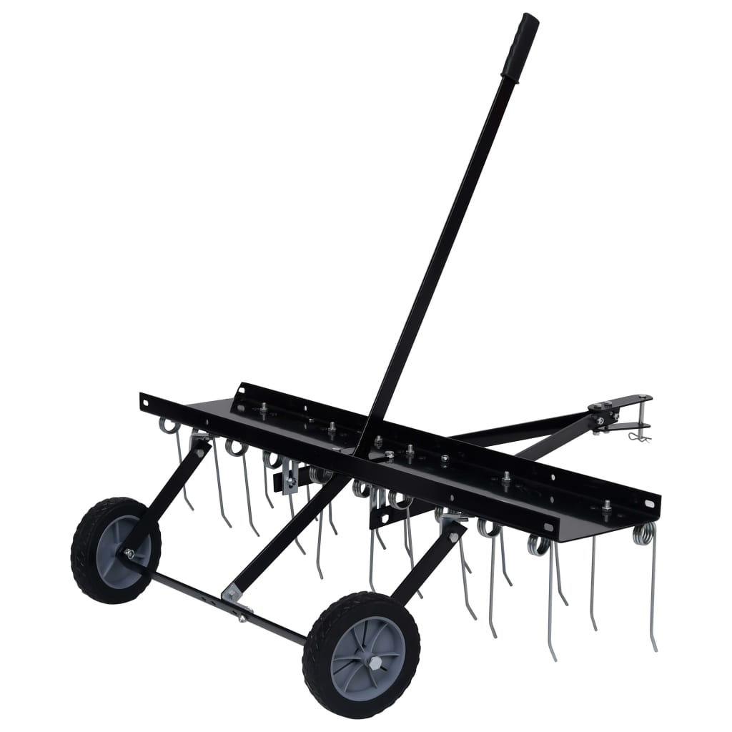 Scarifier Lawn Aerator Moss Rake Ride On Mower Tow Behind Steel Heavy ...