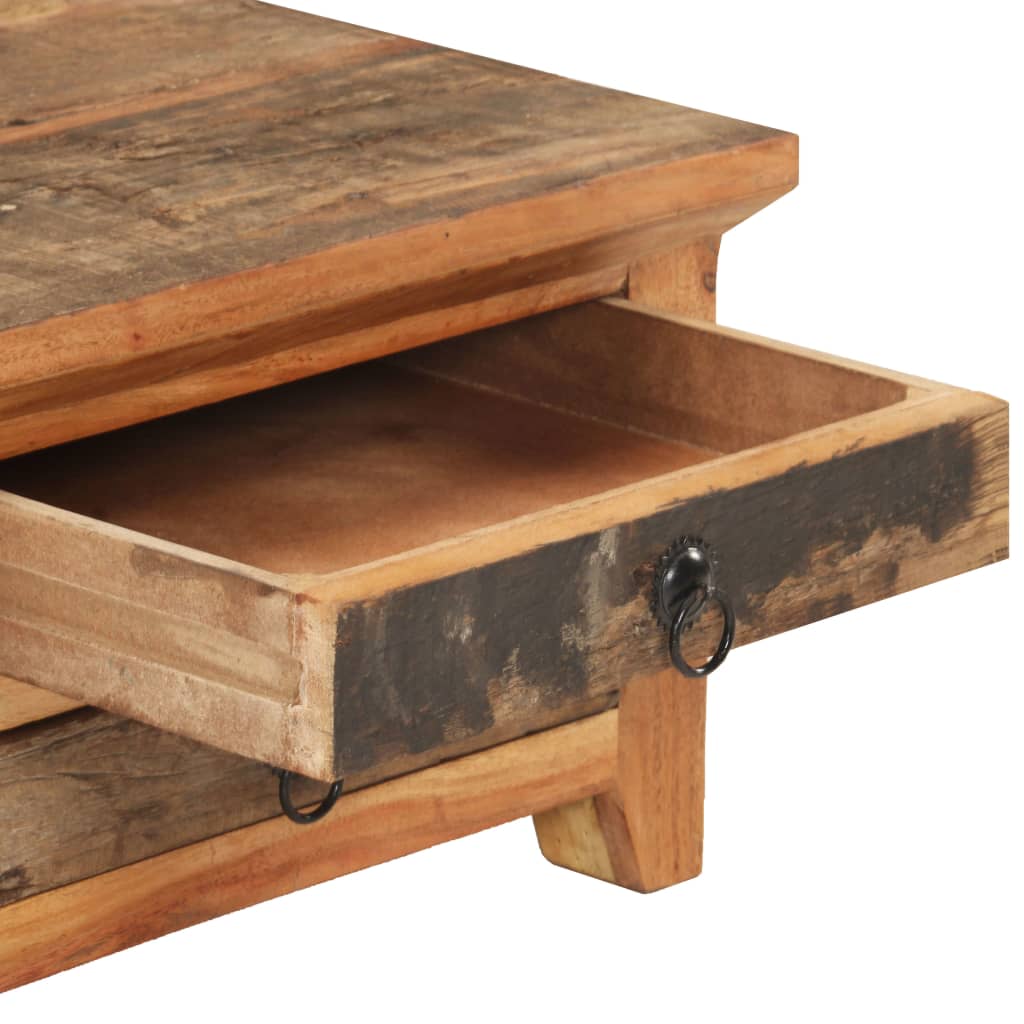 Coffee Table 90X50X31 Cm Solid Reclaimed Wood