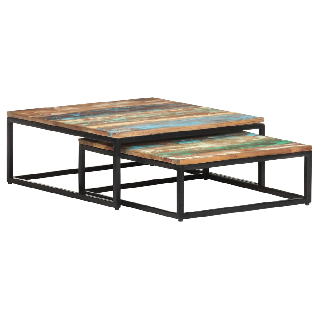 Nesting Coffee Tables 2 Pcs