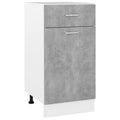 Drawer Bottom Cabinet 60X46X81.5 Cm Engineered Wood