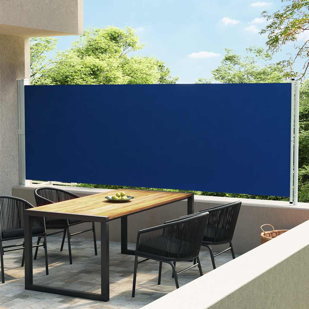 Side Awning | Fabric + Grey Steel Cover