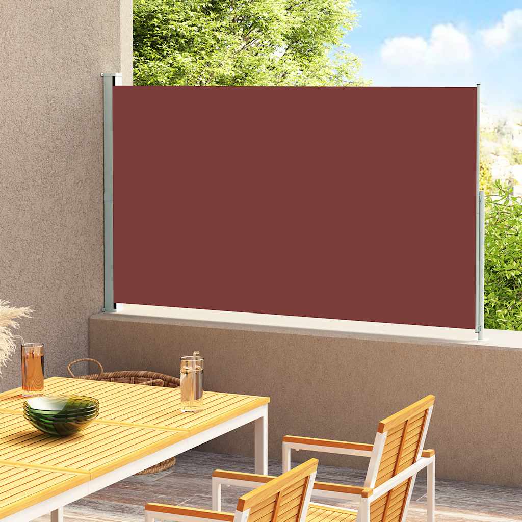 Side Awning | Fabric + Grey Steel Cover