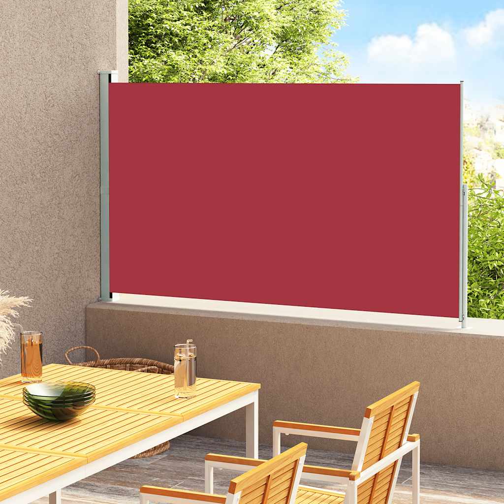 Side Awning | Fabric + Grey Steel Cover
