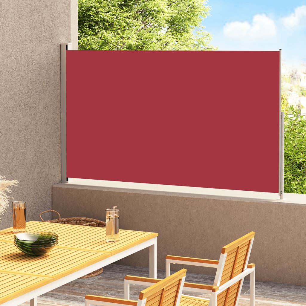 Side Awning | Fabric + Grey Steel Cover