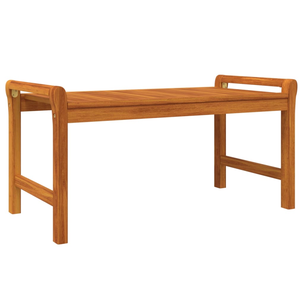 2 Piece Garden Lounge Set With Cushions Solid Wood