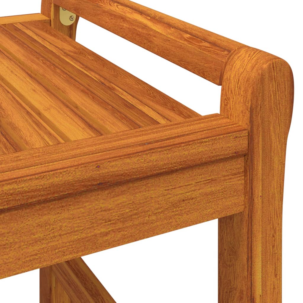 2 Piece Garden Lounge Set With Cushions Solid Wood