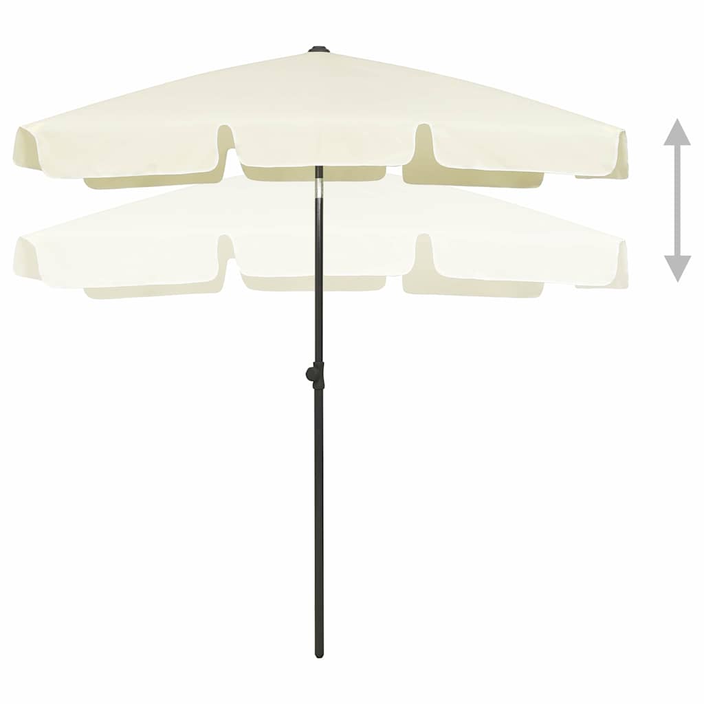 Garden Parasol Beach Parasol terracotta green sand yellow bordeaux red black