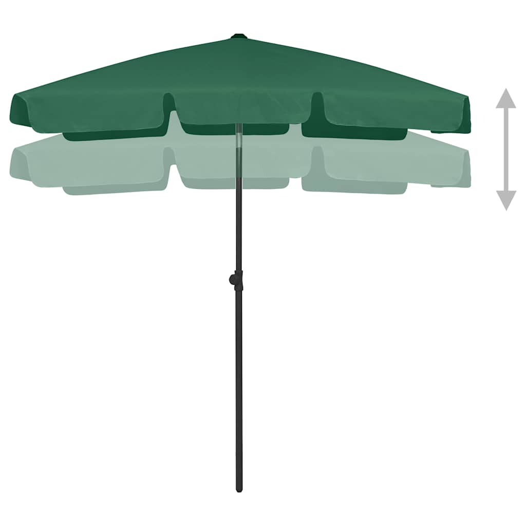 Garden Parasol Beach Parasol terracotta green sand yellow bordeaux red black