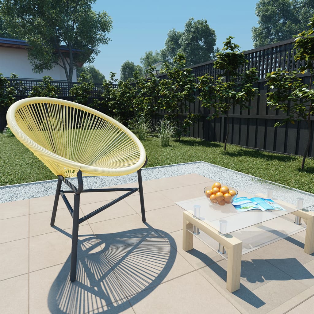 Garden Moon Chair Poly Rattan