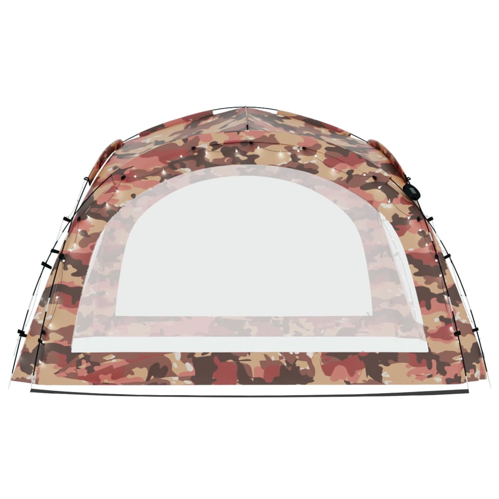 Party Tent With Led And 4 Sidewalls 3.6X3.6X2.3 M