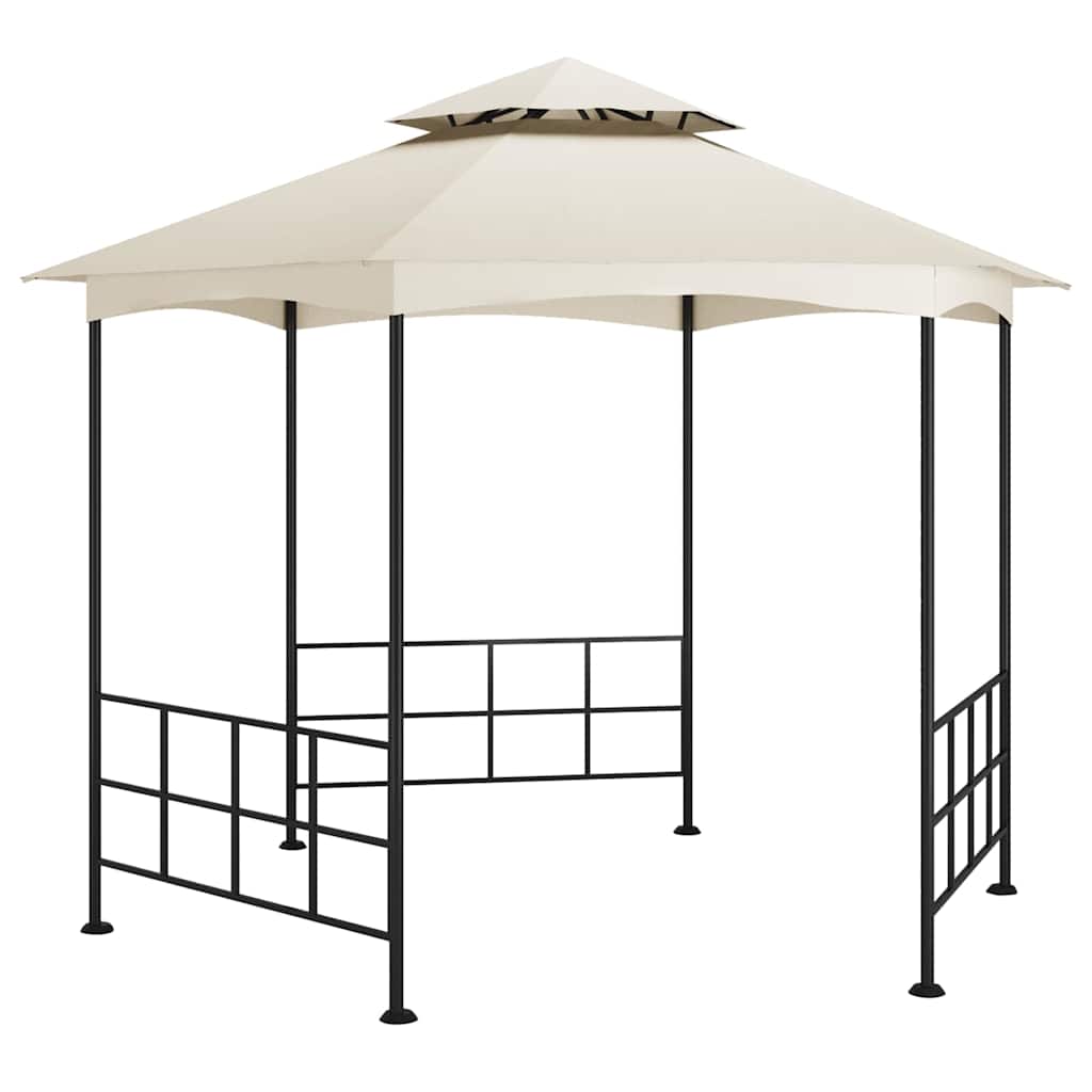 Gazebo Sidewalls 3.1X2.7 M anthracite taupe cream steel