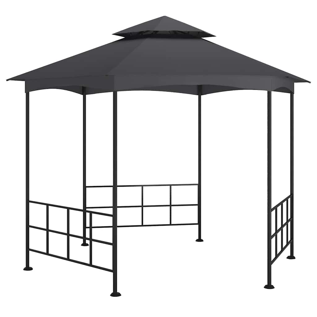 Gazebo Sidewalls 3.1X2.7 M anthracite taupe cream steel