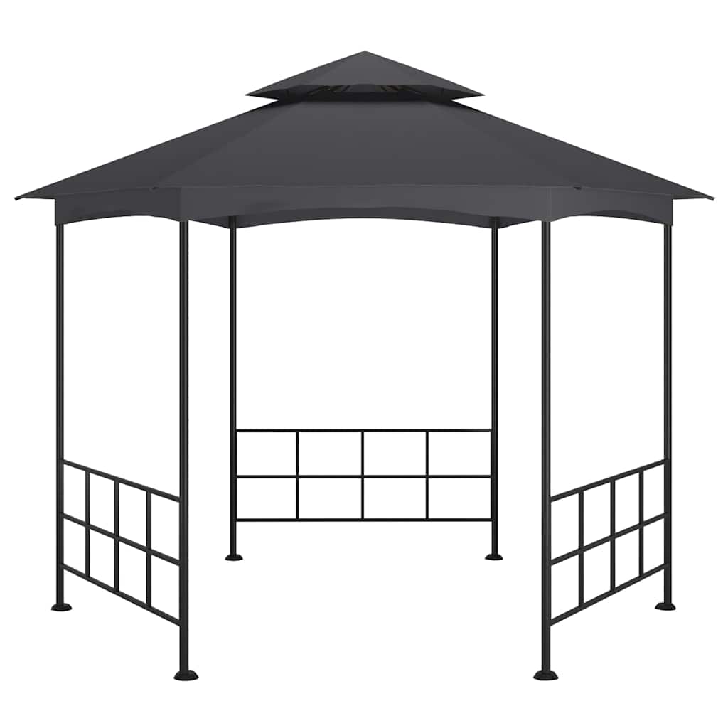 Gazebo Sidewalls 3.1X2.7 M anthracite taupe cream steel