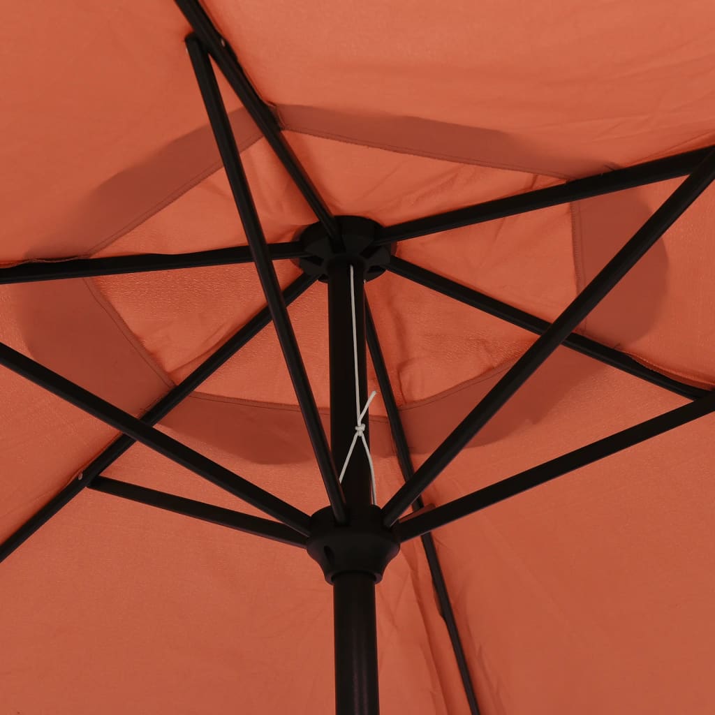 Garden Parasol With Metal Pole 300 Cm