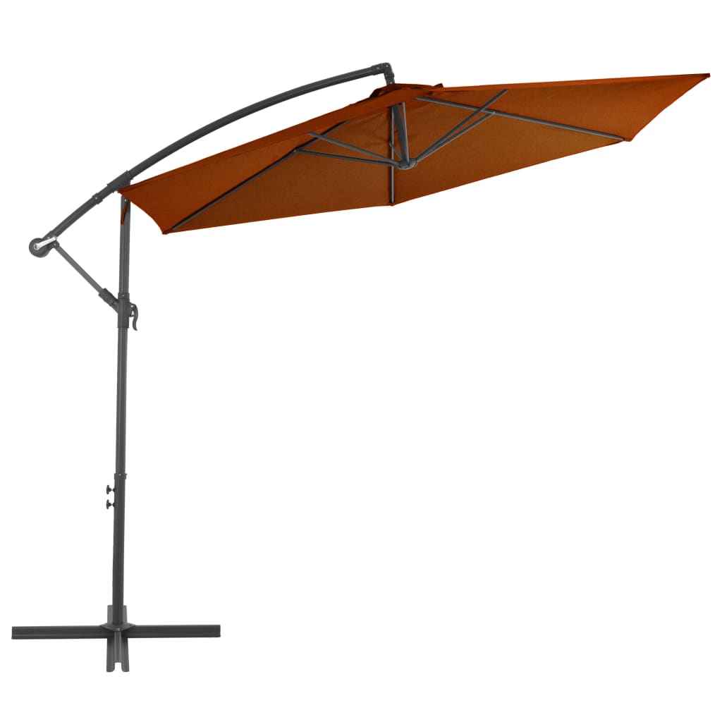 Cantilever Garden Parasol | | Polyester, Metal | Large