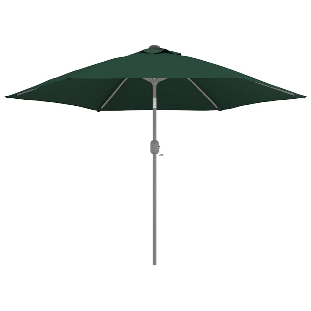 Outdoor Umbrella & Sunshade Fabric Replacement Parasol 300 Cm black bordeaux red