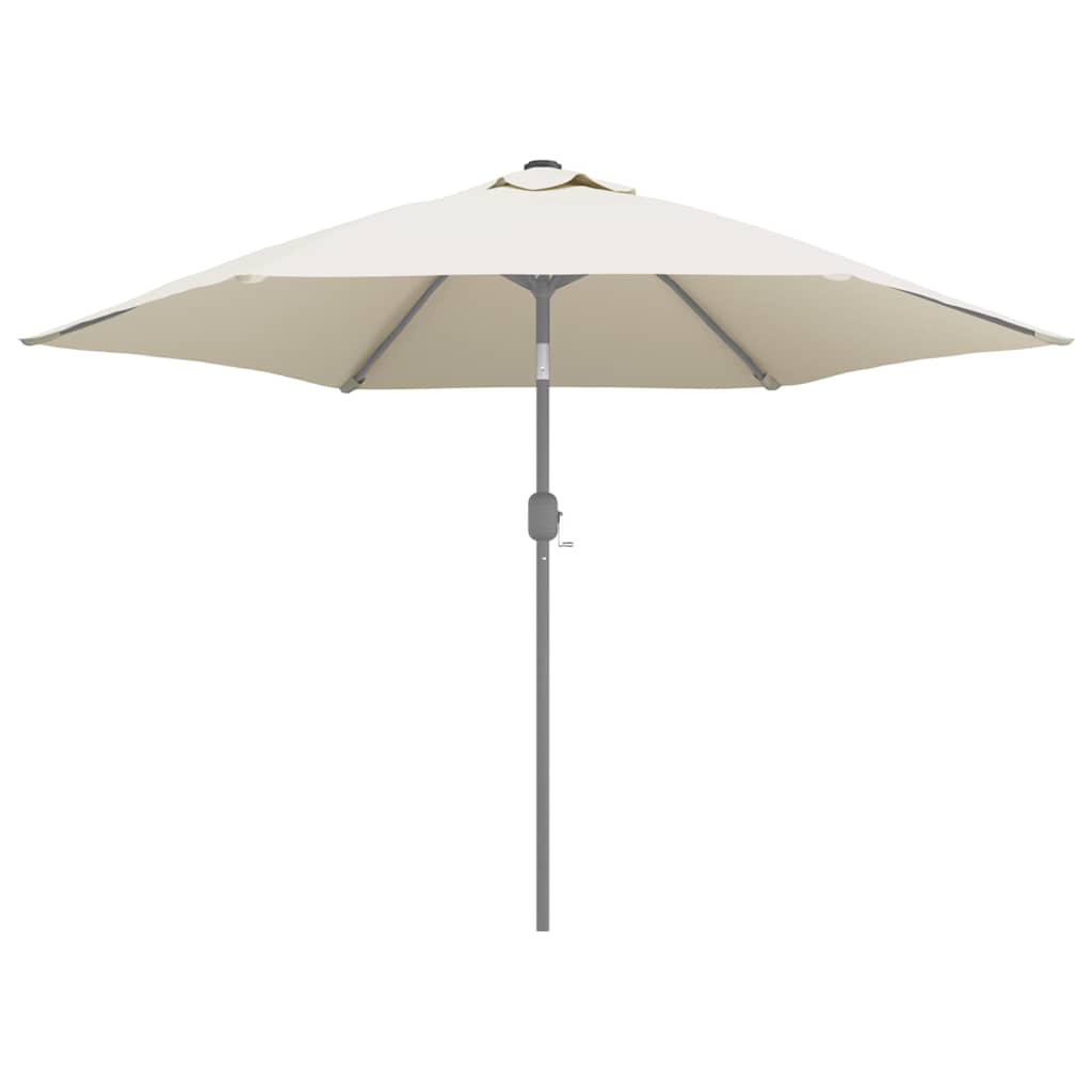Outdoor Umbrella & Sunshade Fabric Replacement Parasol 300 Cm black bordeaux red