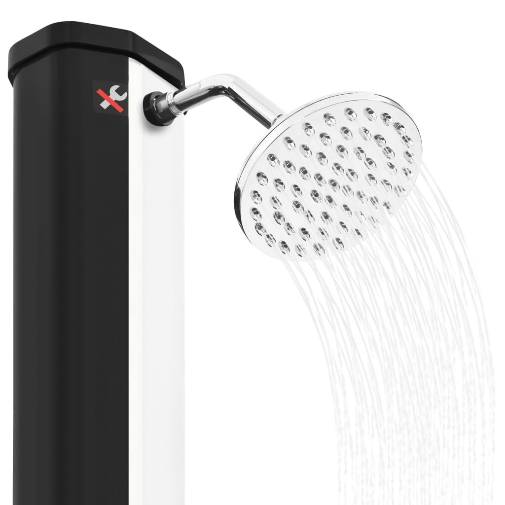 Outdoor Solar Shower With Shower Head And Faucet 35 L