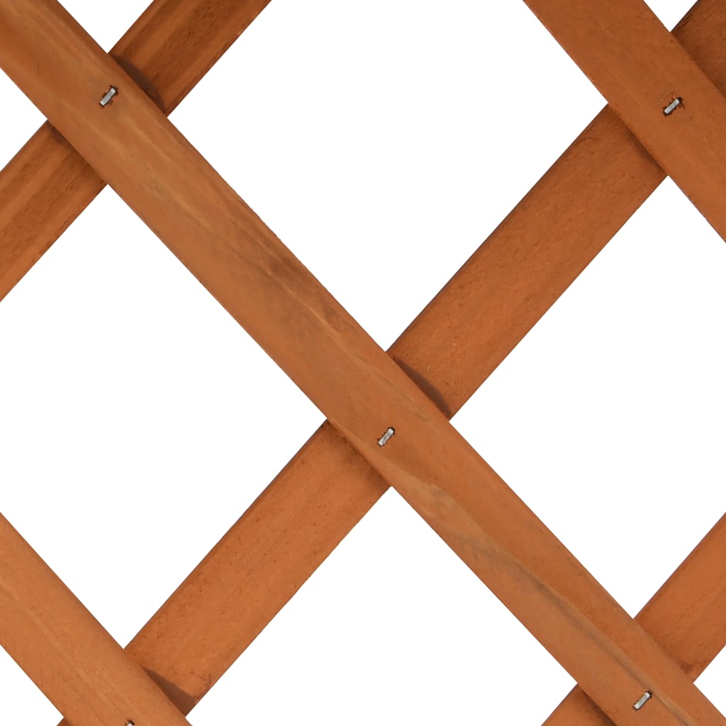 Garden Trellis Planter 45X30X74 Cm Solid Firwood