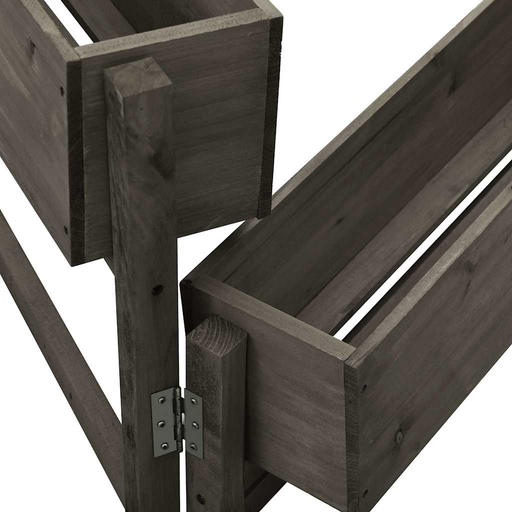 Garden Folding Planter 60X14X75 Cm Solid Firwood