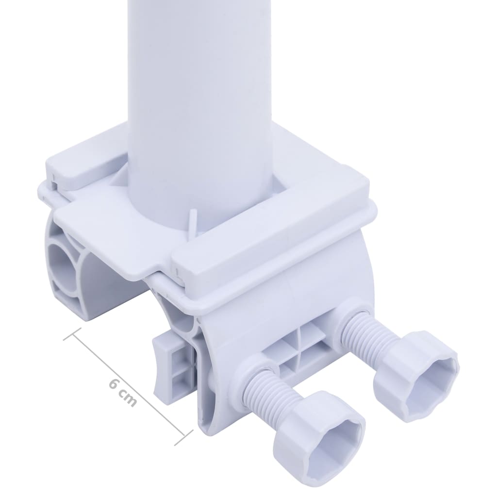 Pool Cover Roller With Plastic Base